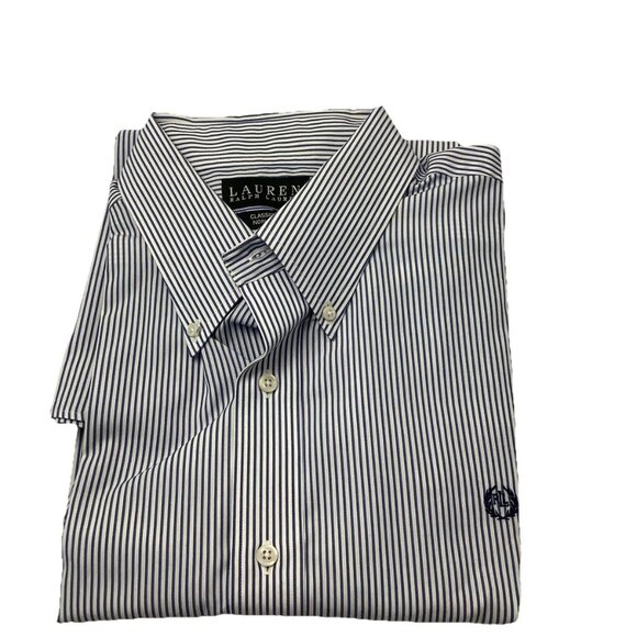 Lauren Ralph Lauren Men's Size 18-34/35 Classic Fit Non Iron 100% Cotton - Picture 1 of 11